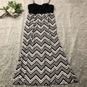 Black and White Dress